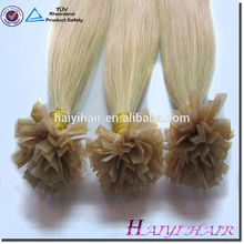 Hot Selling NEw Products Blonde 613# V Tip Pre-bonded Hair